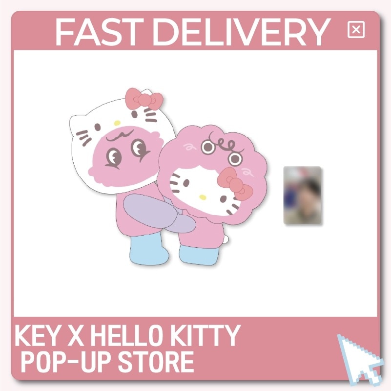 KEY X HELLO KITTY - 02 PLUSH HUG DOLLS / POP-UP STORE OFFICIAL MD
