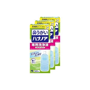 【まとめ買い】 ハナノア 小林製薬 鼻うがい【 花粉 や 鼻炎 などの 鼻詰まり に! 】 はなうがい 鼻洗浄 はなうがい洗浄液 鼻 うがい 詰め替え はなのあ 専用洗浄液 レギュラータイプ 500m