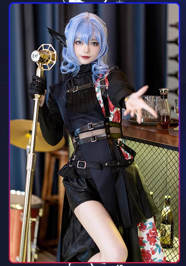 一部分在庫あり ホロライブ VTuber バーチャルライバー 星街すいせい コスプレ衣装 コンサート コスチューム ハロウィン 変装 仮装期間限定30％