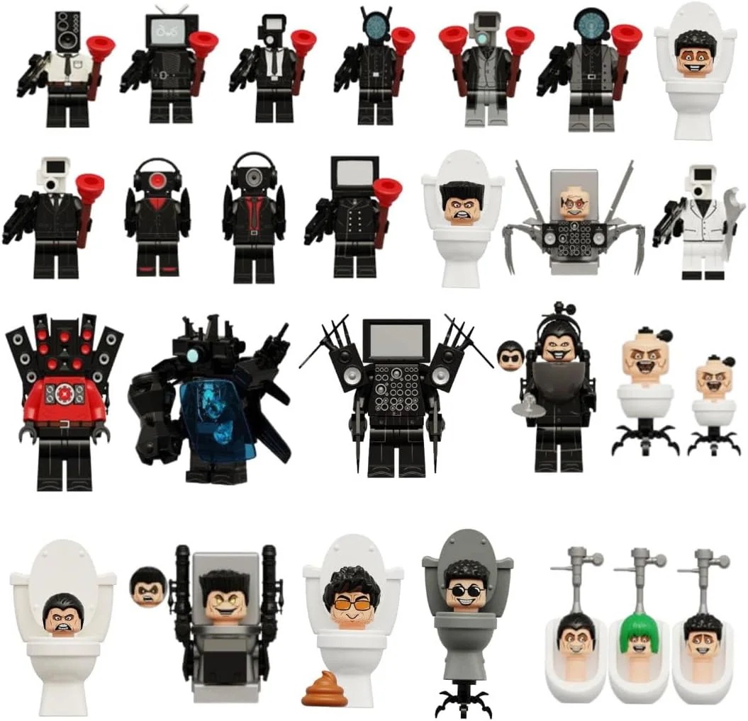 Skibidi Toilet 27体セット スキビディ ブロック おもちゃ ゲーム 武器付き 人形 オーディオマン アニメ クリエイティブ ギフト 誕生日 ハロウィン クリスマス プレゼント 7,280円