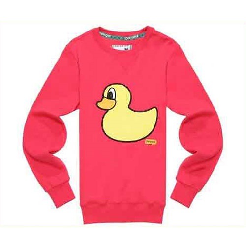 正規品PANCOAT パンコート POPDUCK CREWNECK (MACAWS RED) キャラクター トレーナー 長袖 クルーネック Tシャツ