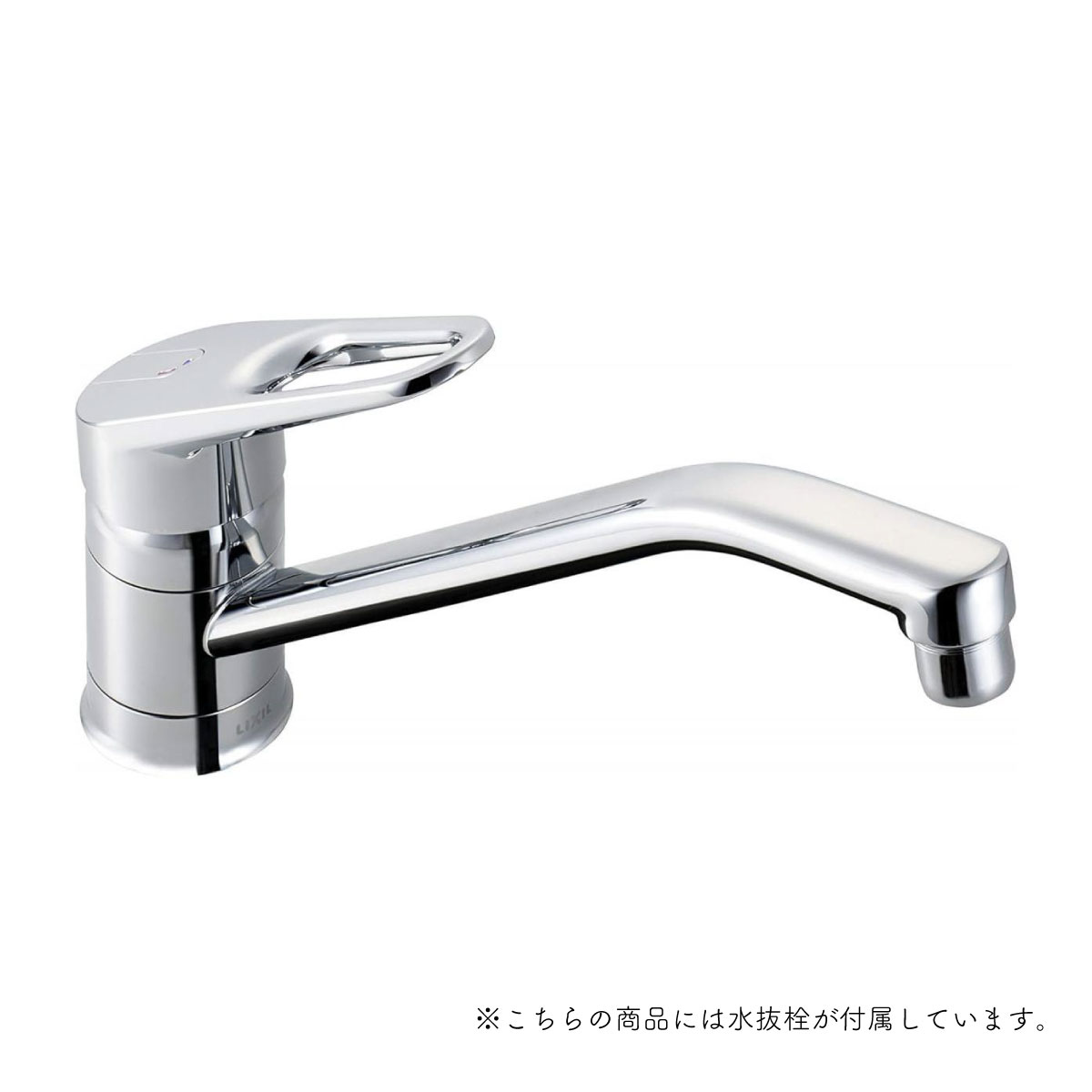 【在庫有・即納】LIXIL リクシル INAX シングルレバー 混合水栓 RSF-542YNA 寒冷地 水抜栓付き 水抜式 泡沫 キッチン用 キッチン水栓 混合栓 蛇口 節水