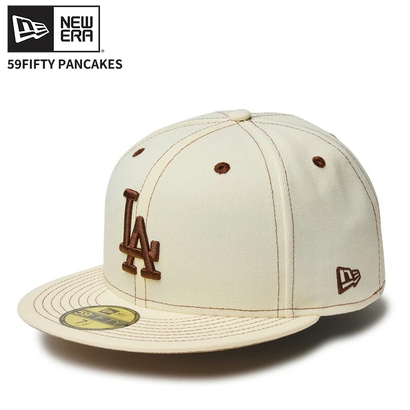 ニューエラ メンズ キャップ 帽子 NEW ERA 59FIFTY Pancakes ロサンゼルス・ドジャース ワインコーク 帽子 アメカジ ストリート 14388835