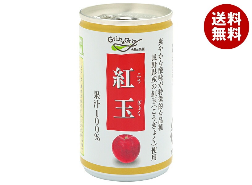 長野興農 信州 紅玉 りんごジュース 160g缶＊30本入