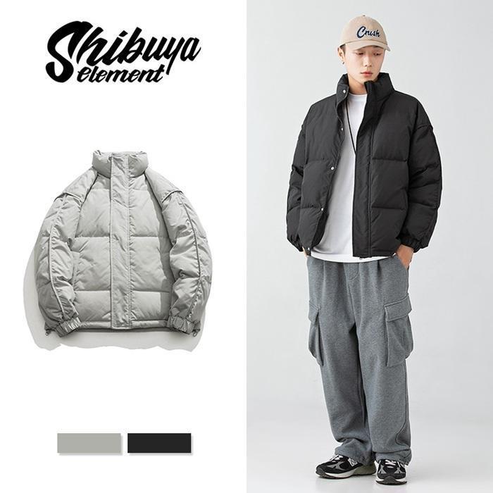 おしゃれな冬服を厳選メンズ ダウンジャケット 冬 冬服 長袖 アウター ダウンコート 軽量 防寒 無地 通勤 通学 シンプル マウンテン 山登り