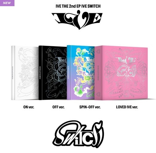 IVE THE 2nd EP IVE SWITCH(VER 4個1セット)