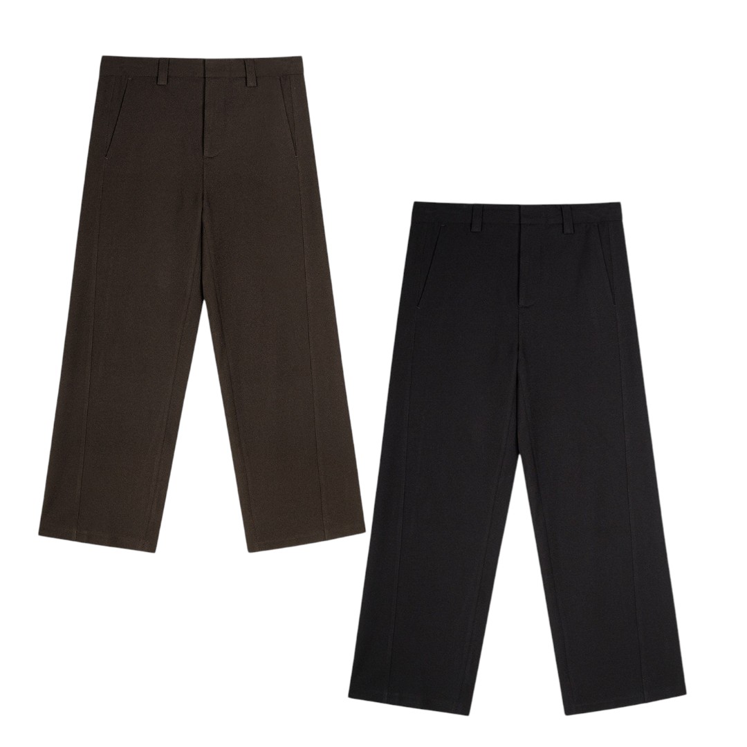 Simple Project 切替デザイン ワイドスラックス