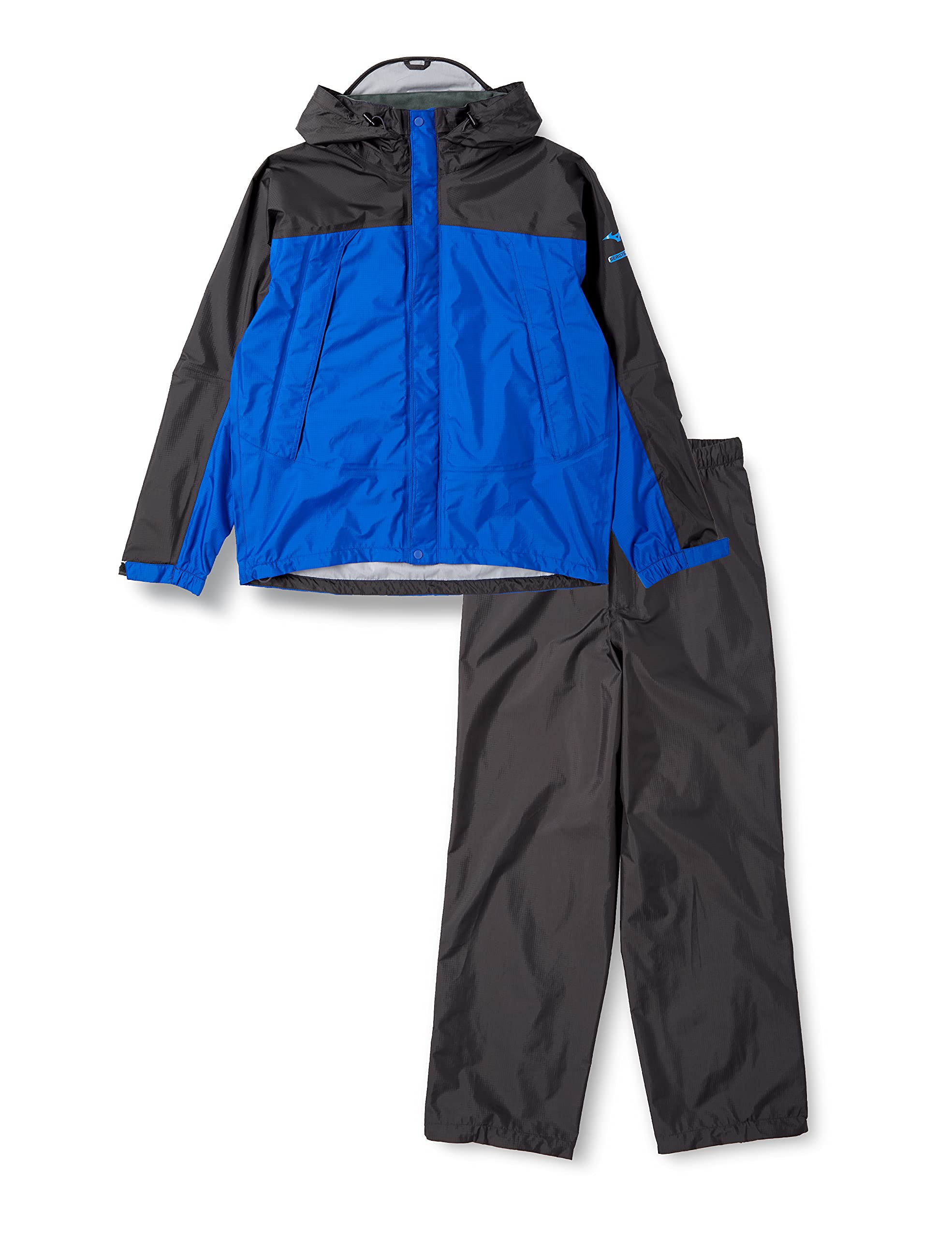 [MIZUNO(ミズノ)]レインウェア アウトドア ベルグテックEXストームセイバーVレインスーツ A2JG4A01 メンズ ブルー 日本 M (日本サイズM相当)