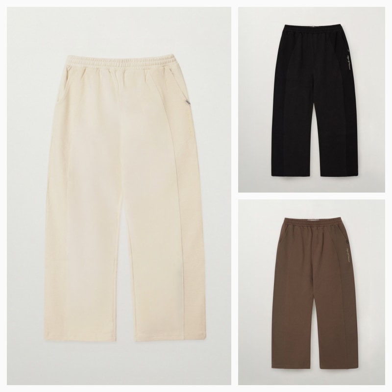 【SATUR】26SS Panel Track Pants : 3colors