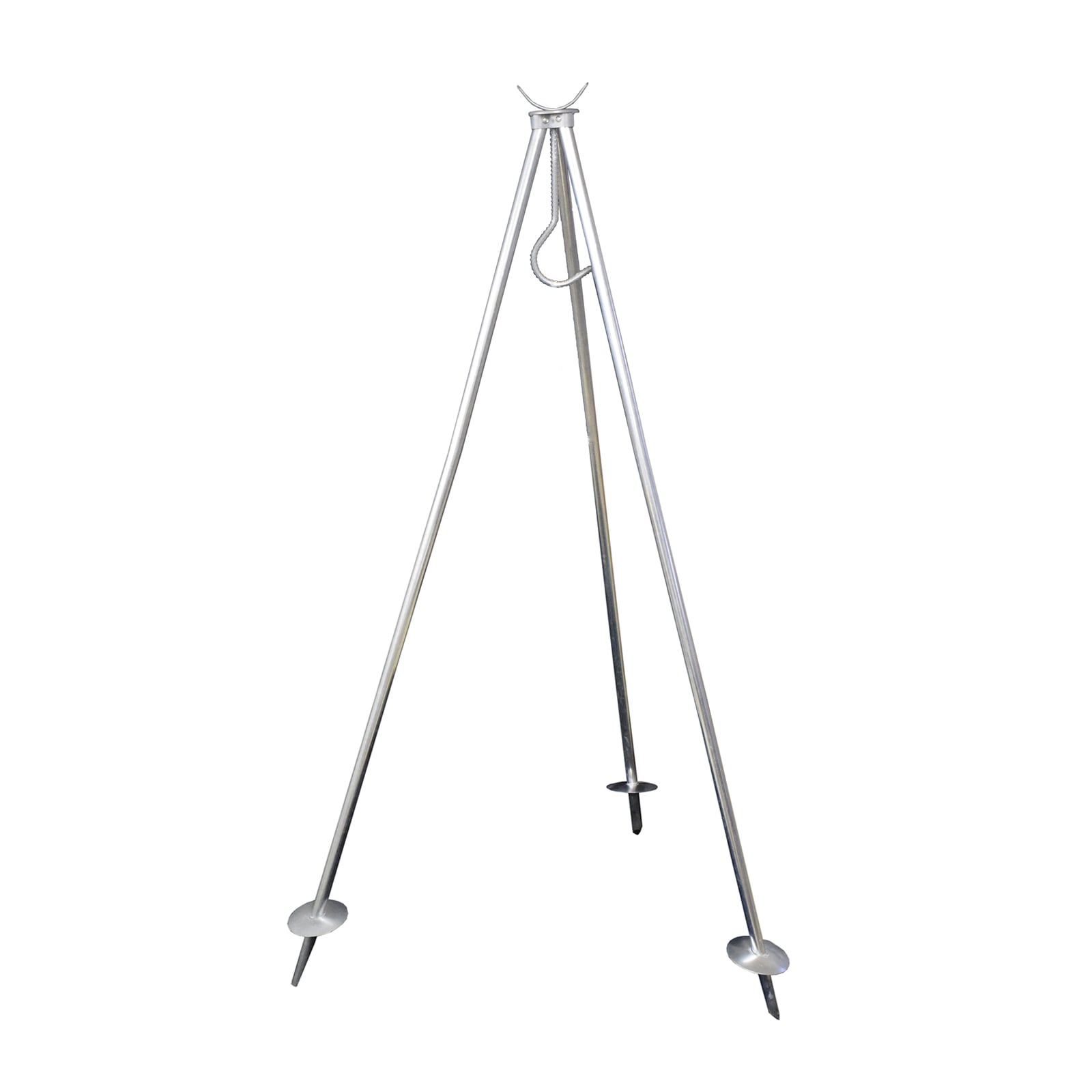 はせ掛け三脚支柱 2段タイプ 2本セット 稲干台 スチール製