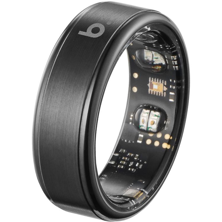 B．Ring（ブリング） スマートリング G2 ステンレススチール US10号（ブラック） B105SBK2