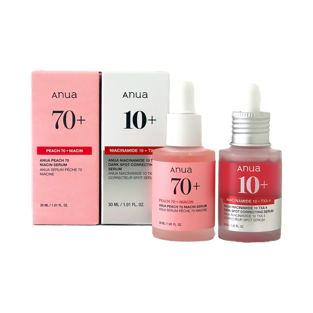 ダークスポットセラム30ml + 桃70ナイアシンセラム 30ml