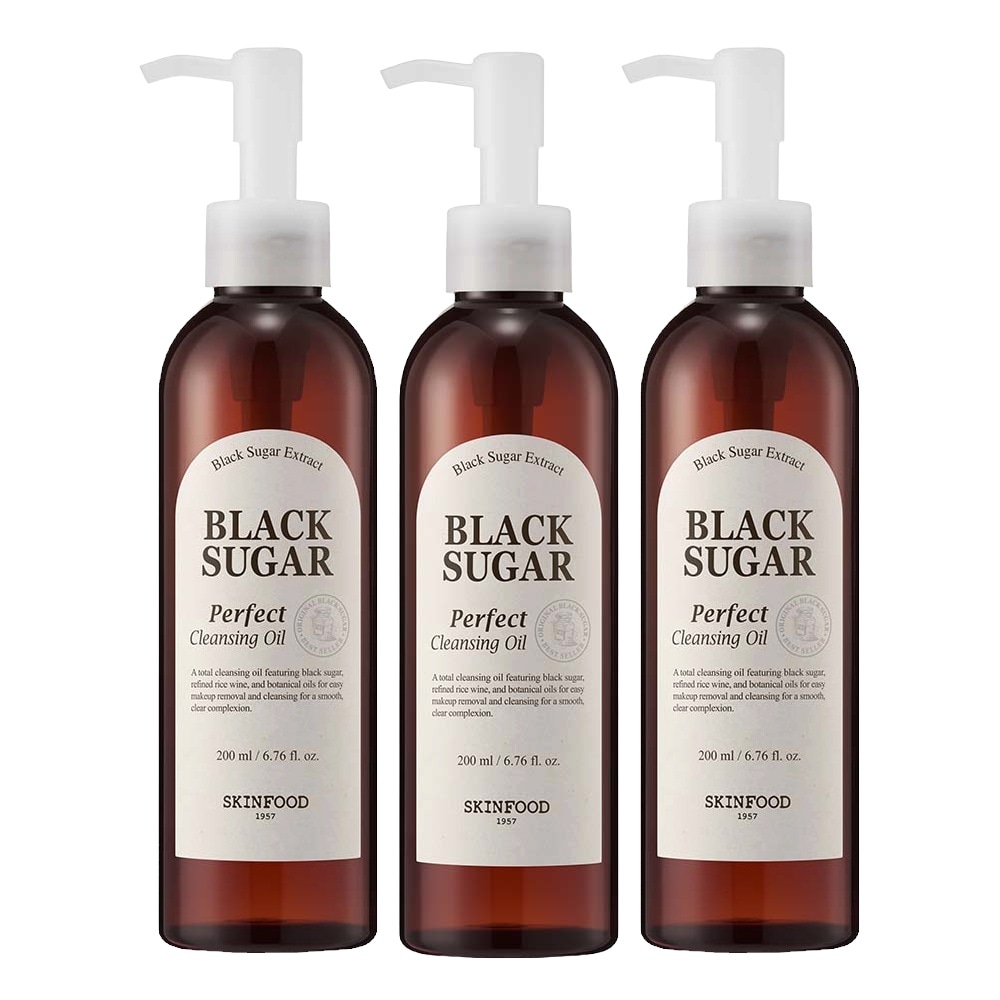 ブラックシュガー パーフェクト クレンジングオイル 200ml, 3本 4,798円
