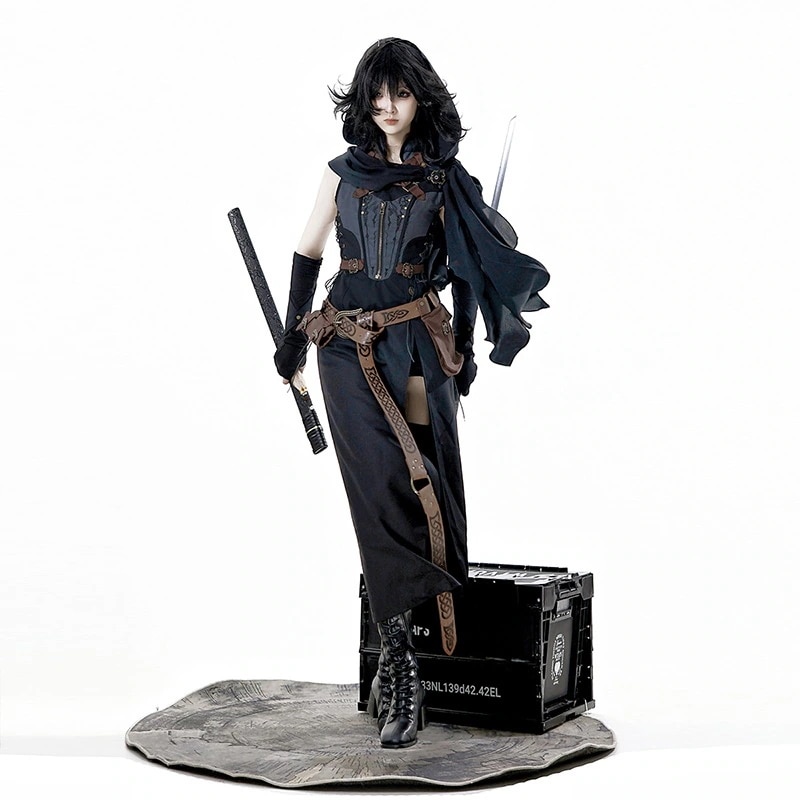 送 料 無 料正規品デザインダークダストlolitaベルトショールカフスワンピースパンツゴシック