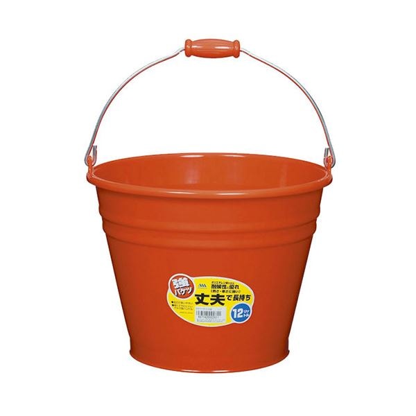 (5セット) ヒマラヤ化学 カラーバケツ 12型 RE レッド MMT02611X5