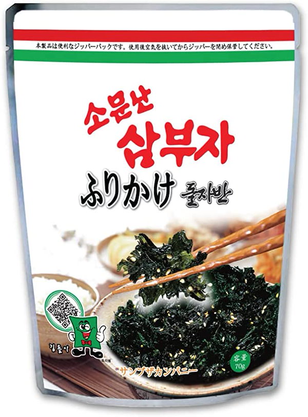70g韓国食品0　Qoo10]　(三夫子)ジャバンのり