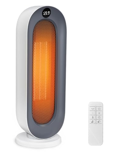 色：ホワイト 『2024冬新型』 セラミックヒーター 【ECO知能恒温 節電対策】 セラミックファン 10,676円