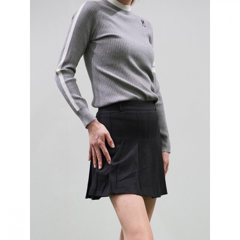 (ラックスゴルフ) ラックスゴルフグリーンクイーンウィメンズスリーブラインロングスリーブゴルフニット GQ3A664W