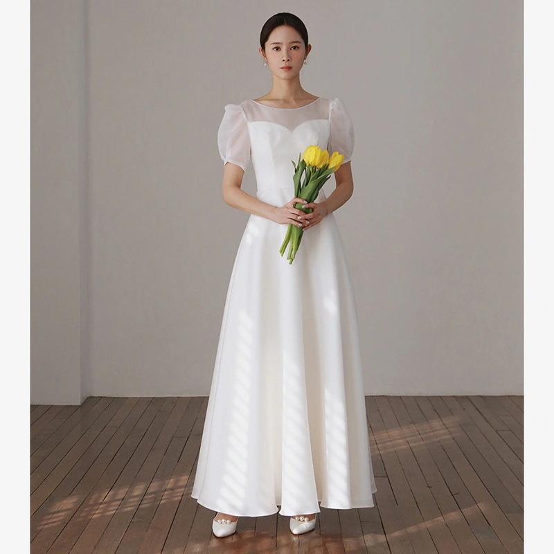 L.O.V.E ウェディングドレス 白 結婚式 花嫁 サイズオーダーメイド可能 成人式 お呼ばれ ウェディング 演奏会 二次会 パーティードレス 前撮り ワンピース ロングドレス メガ割 41 7,390円