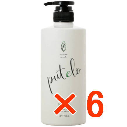 【送料無料】【正規品販売商品】プテロ putelo ／ プテロ AR シャンプー 700mL 【6個セット】／ スカルプシャンプー ／ 新鮮な植物エキスをたっぷり配合した生シャ