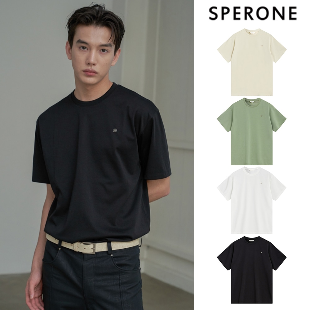 [SPERONE] [Coolever] Basic Standard Logo Short Sleeve