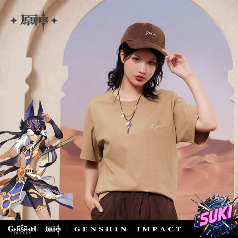 「tシャツ」【プロ品質を極める!】原神 グッズ / セノ インプレッションシリーズ / Genshin Impact Cyno 赛诺 げんしん コスプレ 2