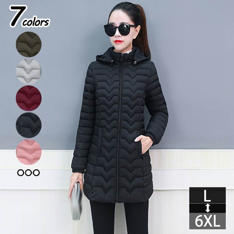 レデイース コート Aライン 細見え ダウン ジャケット 軽量 薄手 スタンドカラー ロング丈 カジュアル 冬 ライトダウン 秋 暖かい 修身 トップス コンパクト フード付 ダウンジャケット レディ