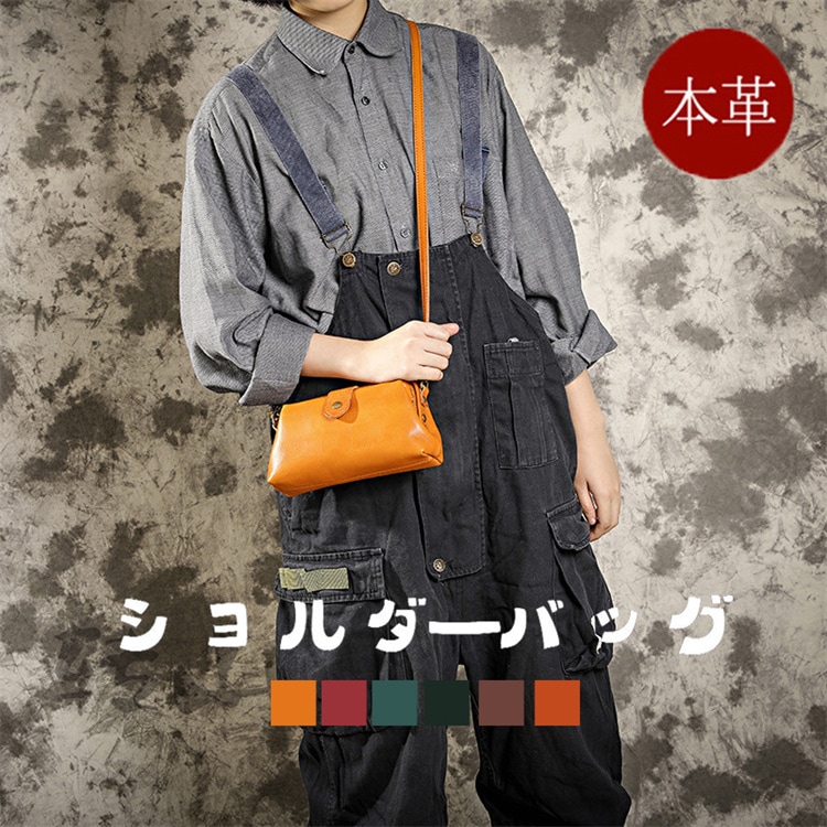 小さいサイズ ミニ 大人 ひだ 斜めがけ 本革 プレゼント ショルダーバック バッグ ショルダーバッグ ミニバッグ レザーポシェット 革 レディース