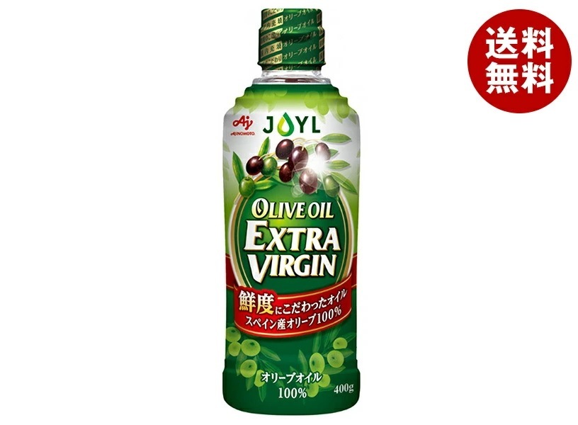 J-オイルミルズ AJINOMOTO オリーブオイルエクストラバージン 400g瓶＊12本入