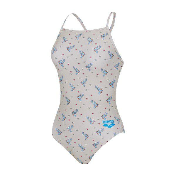 女性レディワンピースタイバック(A4BL1LO07_BEG)