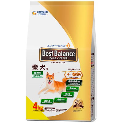 他サイト： ドッグフード　カリカリ仕立て　柴犬用　４ｋｇ（５００ｇX８袋）　ＣＲＣ45―05―45―25―00の商品画像
