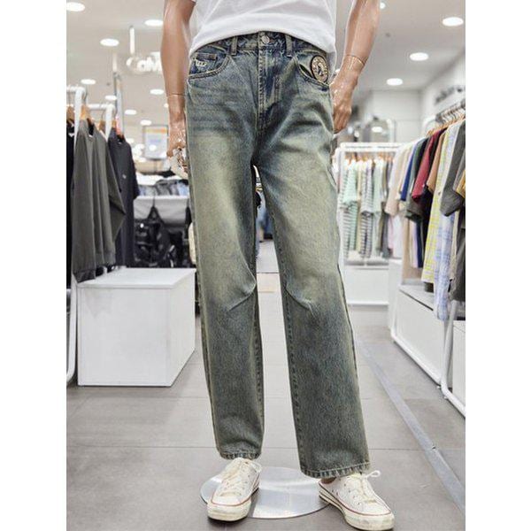 男女共用 ドミンゴ ウォッシング ワイド デニムパンツ(JQ3DPU531)_DG