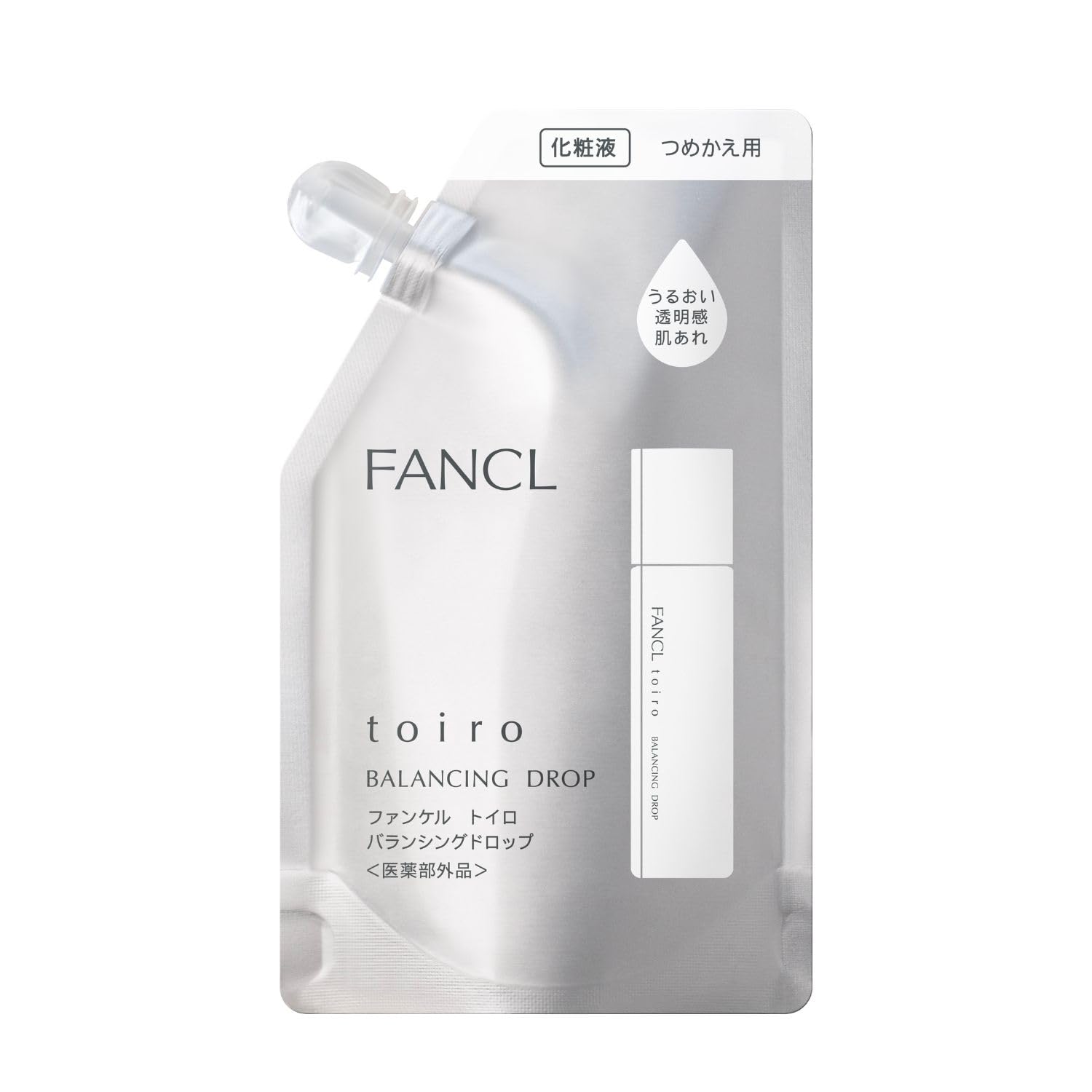ファンケル (FANCL) トイロ (toiro) バランシングドロップ 詰め替え用 120ml (約60日分) 医薬部外品 化粧水 無添加 (セラミド/美白/肌荒れ)
