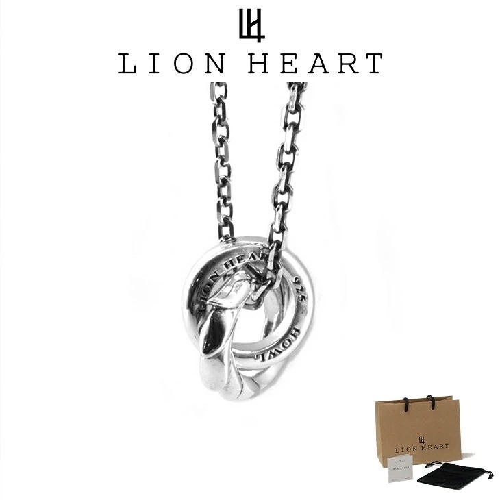 ネックレス メンズ タテガミダブルリングネックレス SV925 LH-1NE268 クリスマス 誕生日 プレゼント ギフト 彼氏 【ネコポス】