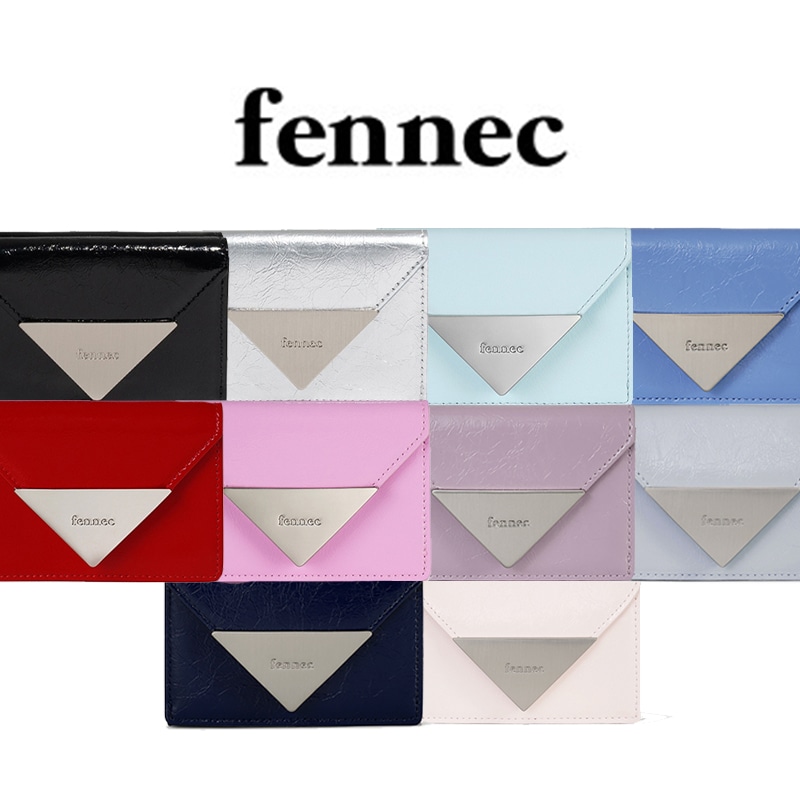 韓国ファッション CRINKLE TRIANGLE 財布 10色 [公式売場正規品]
