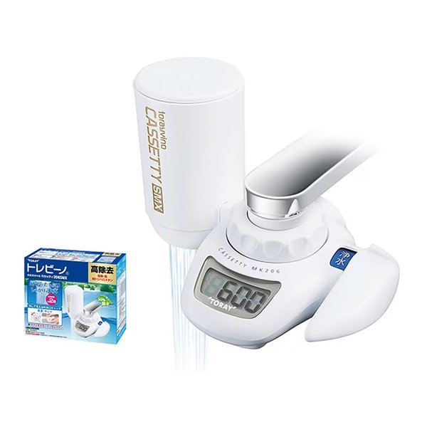 浄水器 トレビーノ カセッティ206SMX 蛇口連結型 高除去タイプ カートリッジ1個付 MK206SMX