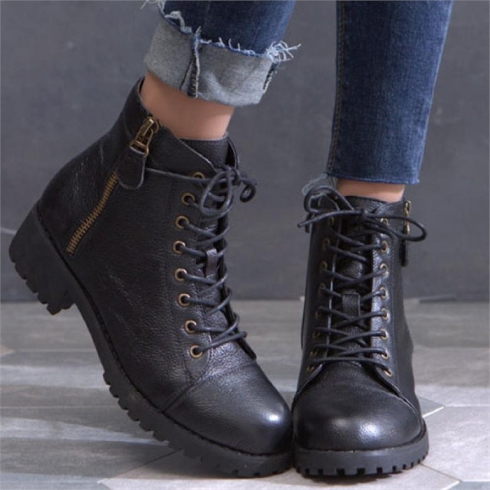 (ニナスパリ) コンフォートフィットレザーブーツウォーカー4 cm (9J667)