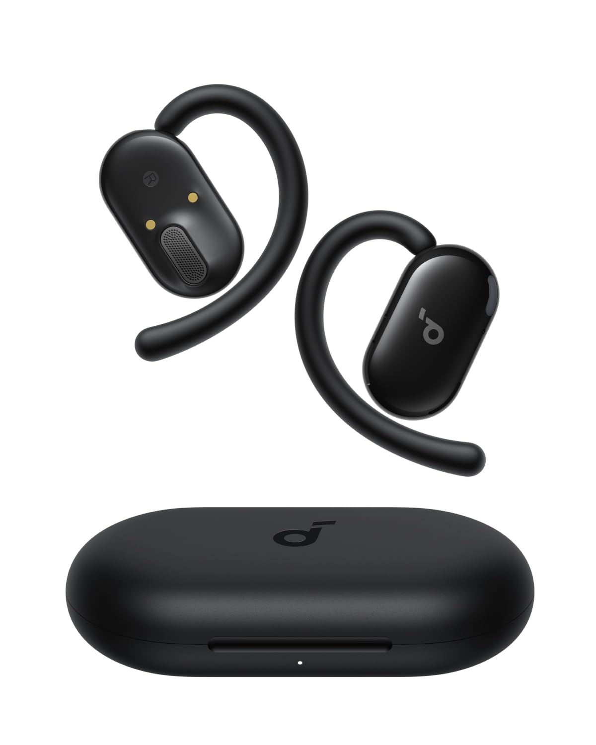 Anker Soundcore V20i（Bluetooth 5.4）【オープンイヤー型ワイヤレスイヤホン / IP55防塵防水規格/ 最大36時間再生 / マルチポイント接続】ブラック