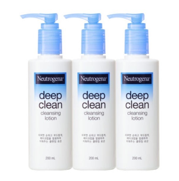 ディープクリーン クレンジングローション 200ml × 3本セット