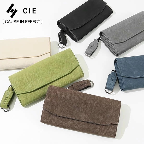 長財布 メンズ 本革 フォーク ロング ウォレット CIE EXTRA シー エクストラ 財布 レザー 032250 ブランド [正規取扱店]