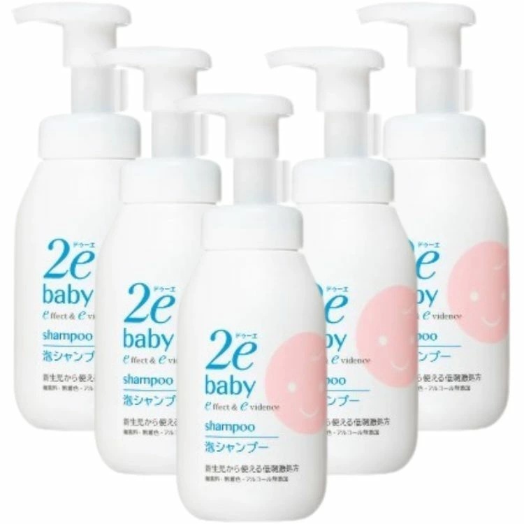 5個セット 資生堂 ドゥーエ ベビー 泡シャンプー 300ml 2e baby シャンプー 新生児 赤ちゃん 無添加 弱酸性 無香料 無着色 敏感肌