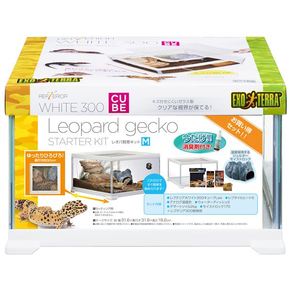 レプテリア レオパ飼育キット M 爬虫類/両生類用品