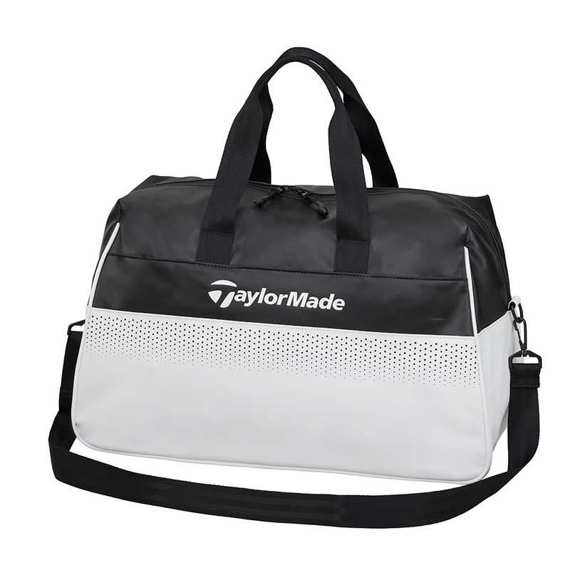 テーラーメイドゴルフ　ゴルフ用品 コンセプトワン ボストンバッグ ［L50×W25×H31cm］ Black×White　UN733