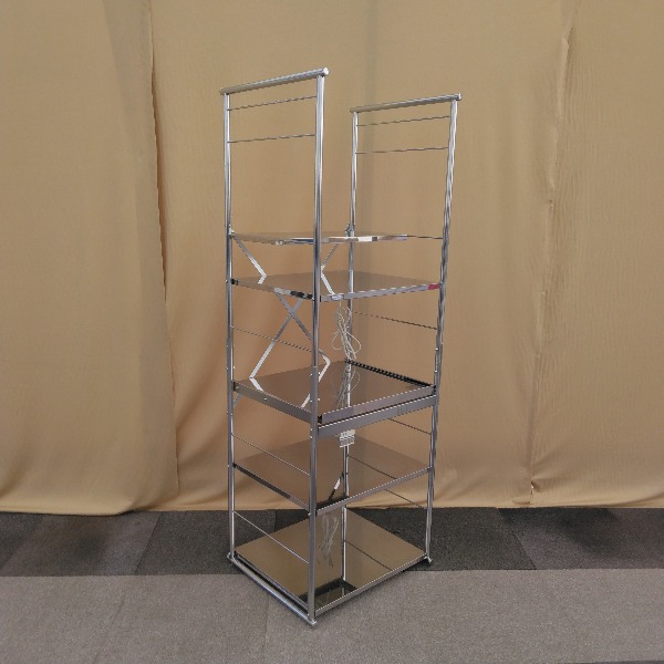 キッチン収納 シルバー ステンレスレンジラック