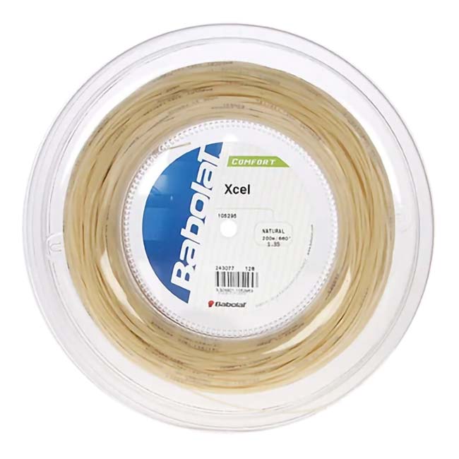バボラ(Babolat) Xcel エクセル 1.35mm 200Mロール 硬式テニス マルチフィラメントガット 243110ナチュラル