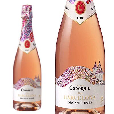 他サイト： コドーニュ バルセロナ 1872 ロゼ オーガニック 750ml （スペイン スパークリングワイン ロゼ） 家飲み 巣ごもりの商品画像