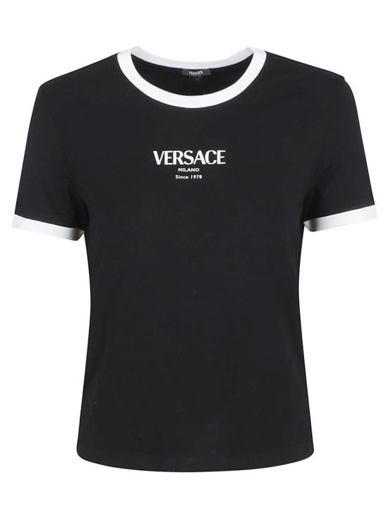 VERSACE Women Tops 10226561A166852B020 Black
