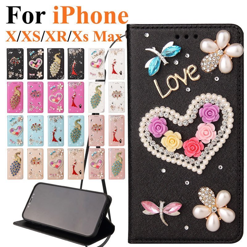 iphone x xs 福袋 xr max 激安店舗 ケース手帳型 花柄 XS IPHONE X スマホケース