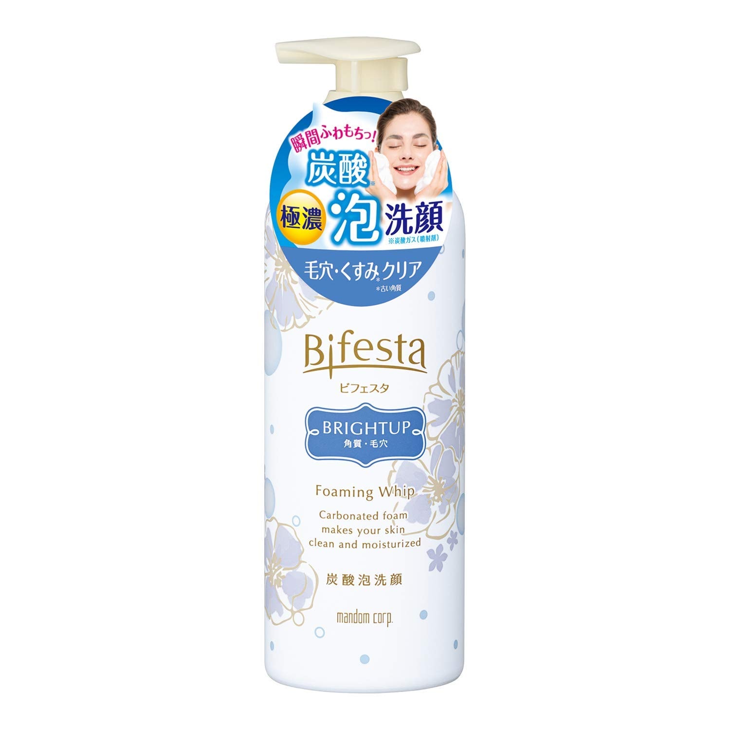 【まとめ買い】ビフェスタ 泡洗顔 ブライトアップ 180g【×6個】