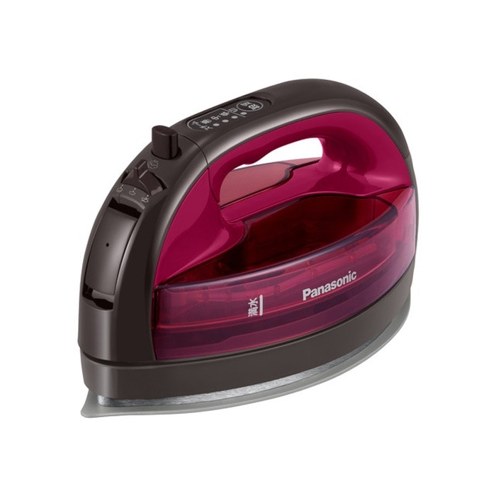 コードレス スチームアイロン カルル NI-WL508-P ブラウンピンク Wヘッドベース